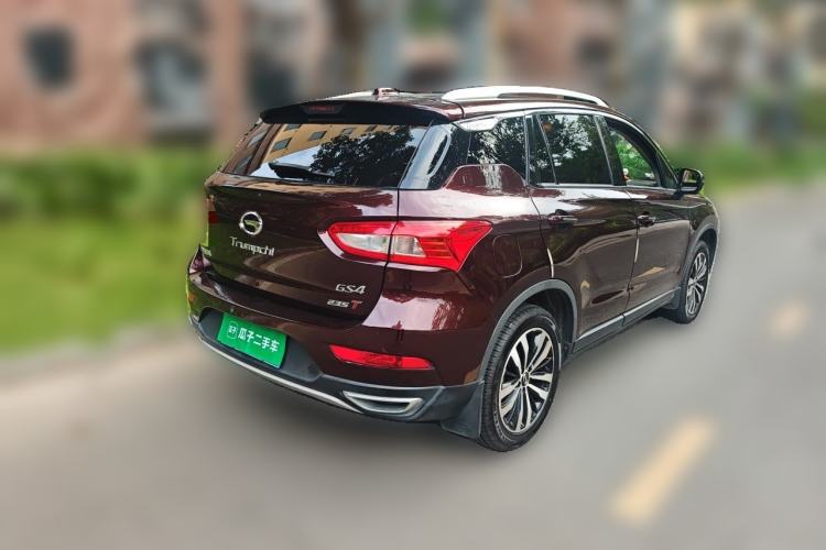 Used GAC Trumpchi GS4 2017 235T Automatic Two-Wheel Drive Luxury Smart Connectivity Version Rear Right 45 Deg