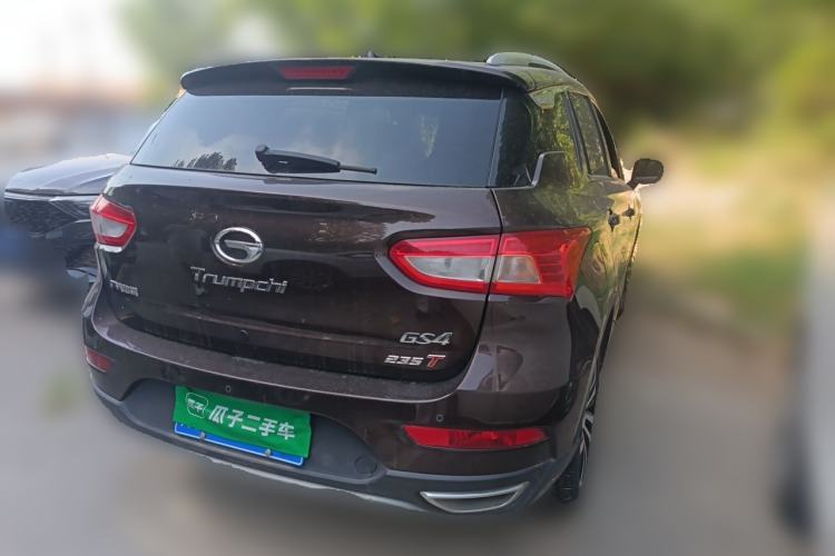 Used GAC Trumpchi GS4 2017 235T Automatic Two-Wheel Drive Luxury Smart Connectivity Version Rear Right 45 Deg