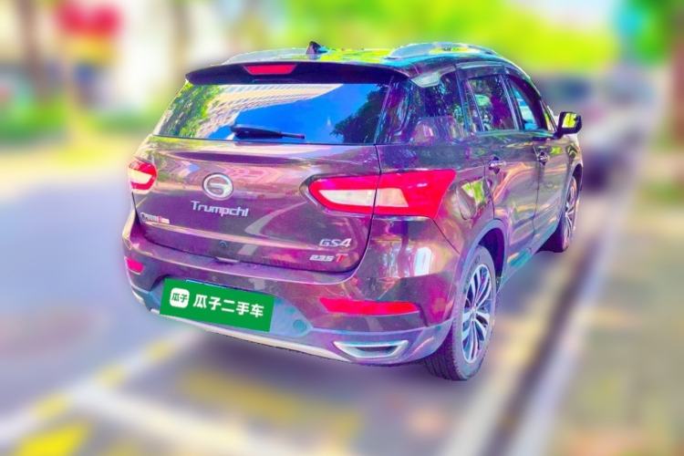 Used GAC Trumpchi GS4 2017 235T Automatic Two-Wheel Drive Luxury Smart Connectivity Version Rear Right 45 Deg