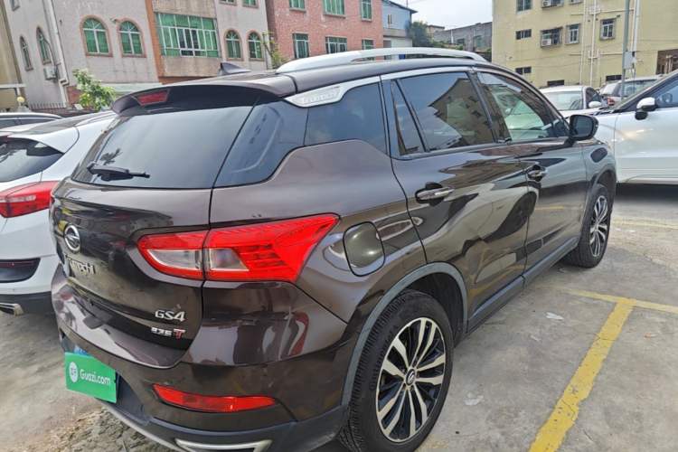 Used GAC Trumpchi GS4 2017 235T Automatic Two-Wheel Drive Luxury Smart Connectivity Version Rear Right 45 Deg