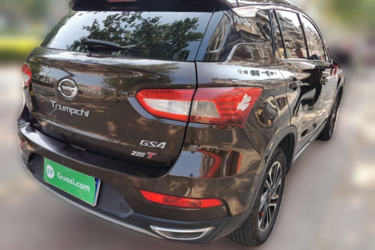 Used GAC Trumpchi GS4 2017 200T G-DCT Two-Wheel Drive Elite Edition Rear Right 45 Deg