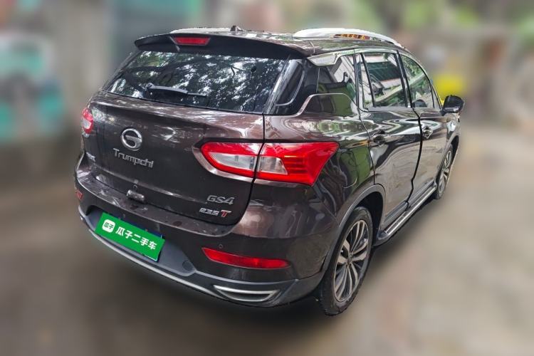 Used GAC Trumpchi GS4 2017 235T Automatic Two-Wheel Drive Luxury Smart Connectivity Version Rear Right 45 Deg