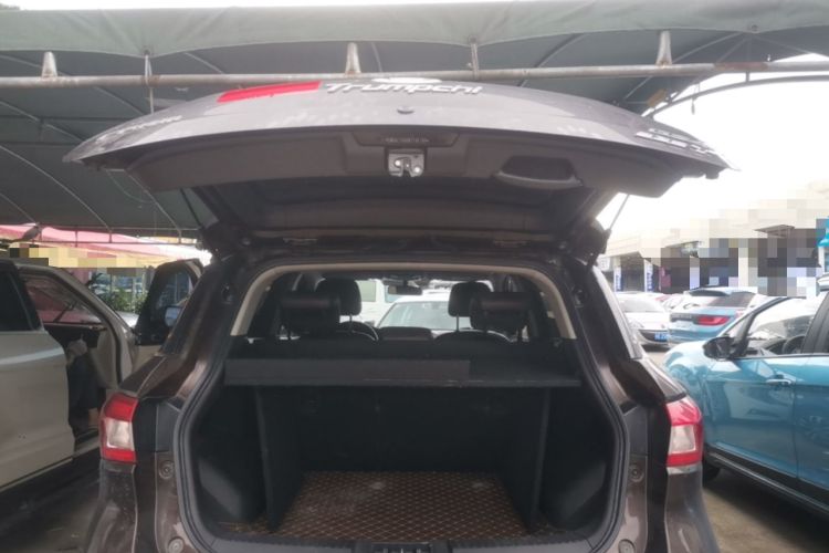 Used GAC Trumpchi GS4 2017 235T Automatic Two-Wheel Drive Luxury Smart Connectivity Version Trunk