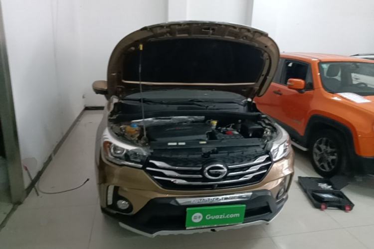 Used GAC Trumpchi GS4 2017 235T Automatic Two-Wheel Drive Luxury Smart Connectivity Version Engine Bay
