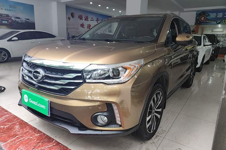 Used GAC Trumpchi GS4 2017 235T Automatic Two-Wheel Drive Luxury Smart Connectivity Version Guazi used car, China used car export, Used car for sale, Used cars, Cheapest cars for sale