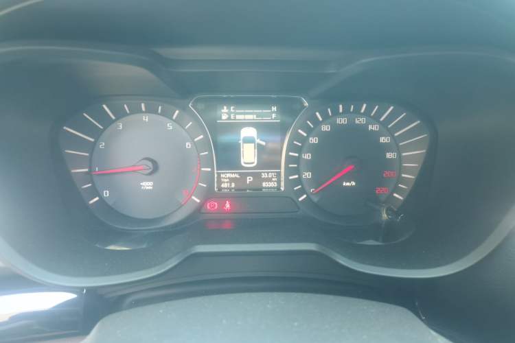 Used GAC Trumpchi GS4 2017 235T Automatic Two-Wheel Drive Luxury Smart Connectivity Version Instrument Cluster