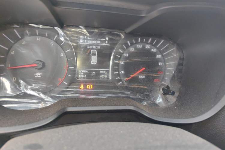 Used GAC Trumpchi GS4 2017 200T G-DCT Two-Wheel Drive Elite Edition Odometer Close Up