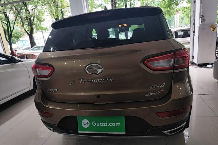 Used GAC Trumpchi GS4 2017 235T Automatic Two-Wheel Drive Luxury Smart Connectivity Version Rear