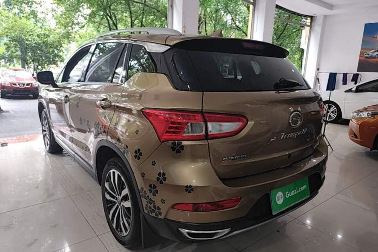 Used GAC Trumpchi GS4 2017 235T Automatic Two-Wheel Drive Luxury Smart Connectivity Version Rear Left 45 Deg