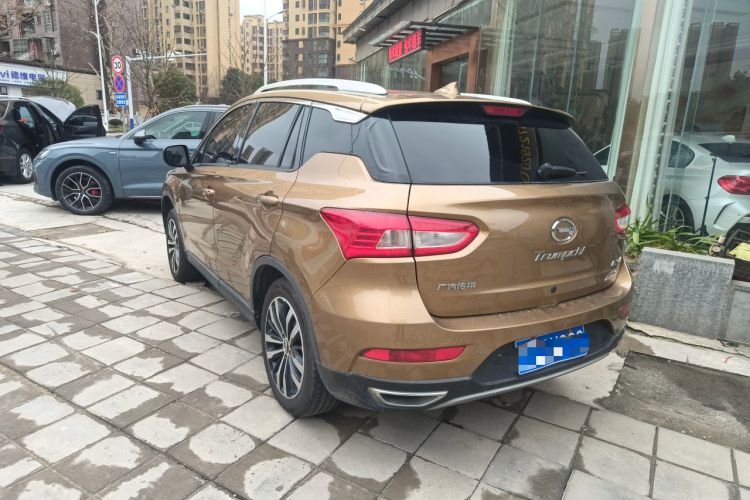 Used GAC Trumpchi GS4 2017 235T Automatic Two-Wheel Drive Luxury Smart Connectivity Version Rear Left 45 Deg