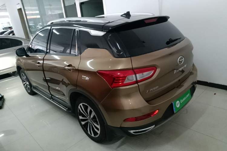 Used GAC Trumpchi GS4 2017 235T Automatic Two-Wheel Drive Luxury Smart Connectivity Version Rear Left 45 Deg