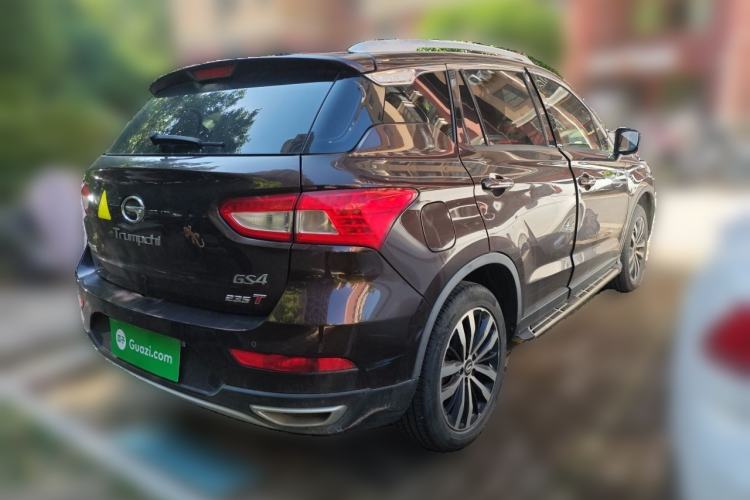 Used GAC Trumpchi GS4 2017 235T Automatic Two-Wheel Drive Luxury Smart Connectivity Version Rear Right 45 Deg