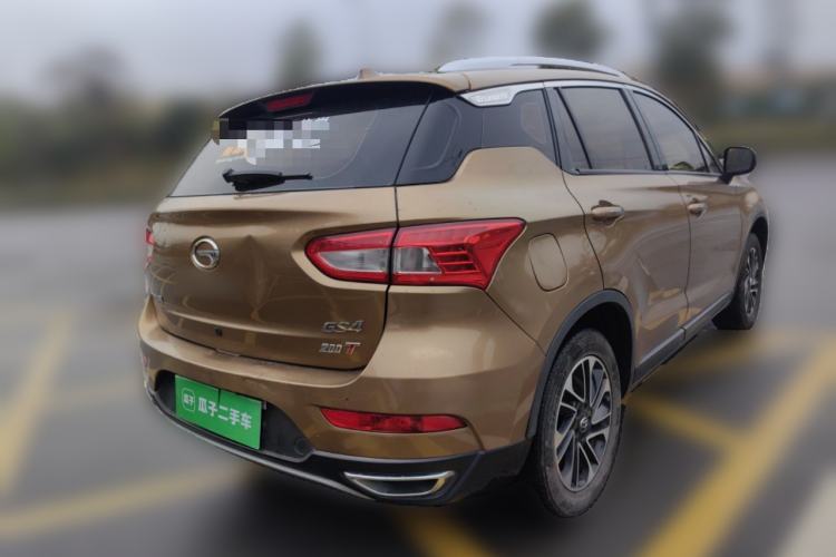 Used GAC Trumpchi GS4 2017 200T Manual Two-Wheel Drive Elite Edition Rear Right 45 Deg