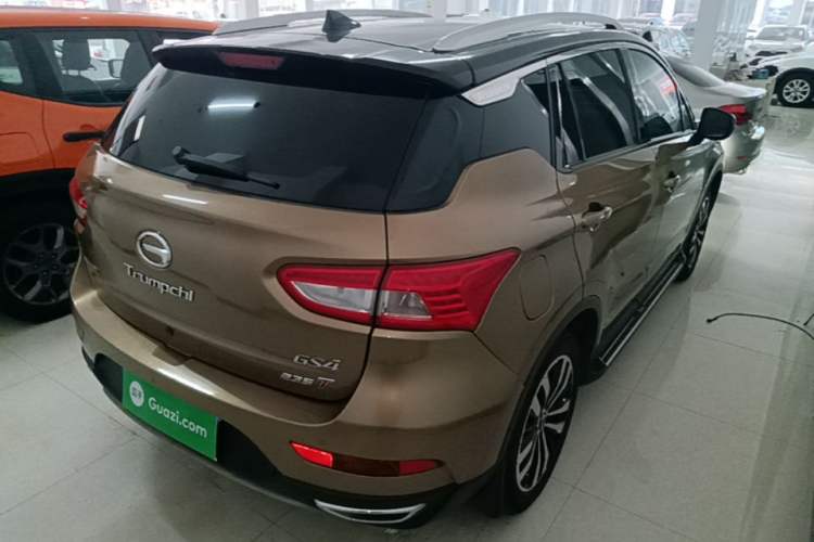 Used GAC Trumpchi GS4 2017 235T Automatic Two-Wheel Drive Luxury Smart Connectivity Version Rear Right 45 Deg