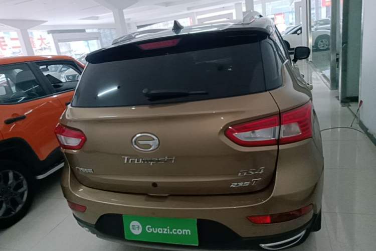 Used GAC Trumpchi GS4 2017 235T Automatic Two-Wheel Drive Luxury Smart Connectivity Version Rear