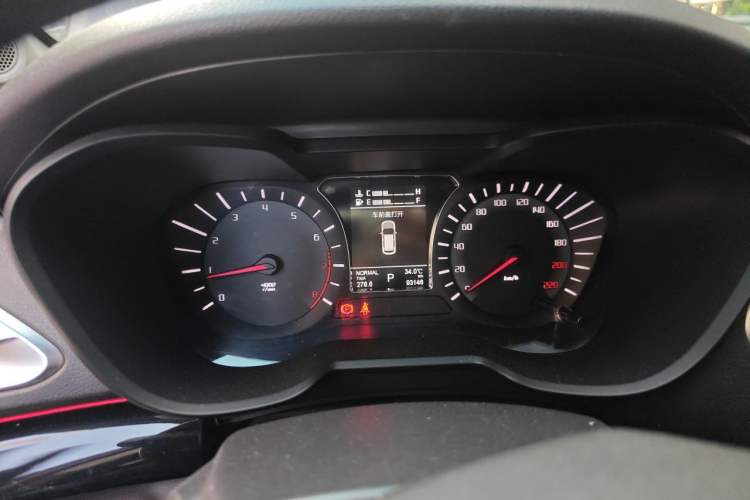 Used GAC Trumpchi GS4 2017 235T Automatic Two-Wheel Drive Luxury Smart Connectivity Version Instrument Cluster