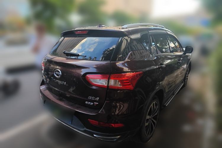 Used GAC Trumpchi GS4 2017 235T Automatic Two-Wheel Drive Luxury Smart Connectivity Version Rear Right 45 Deg