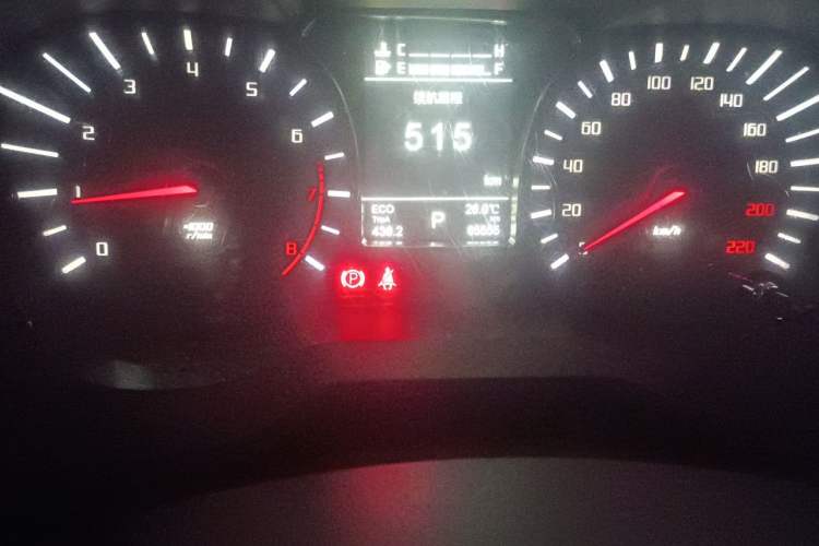 Used GAC Trumpchi GS4 2017 200T G-DCT Two-Wheel Drive Luxury Edition Odometer Close Up