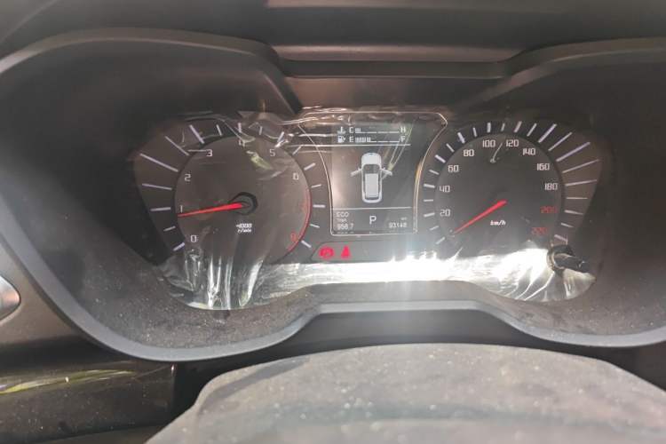 Used GAC Trumpchi GS4 2017 235T Automatic Two-Wheel Drive Elite Edition Odometer Close Up