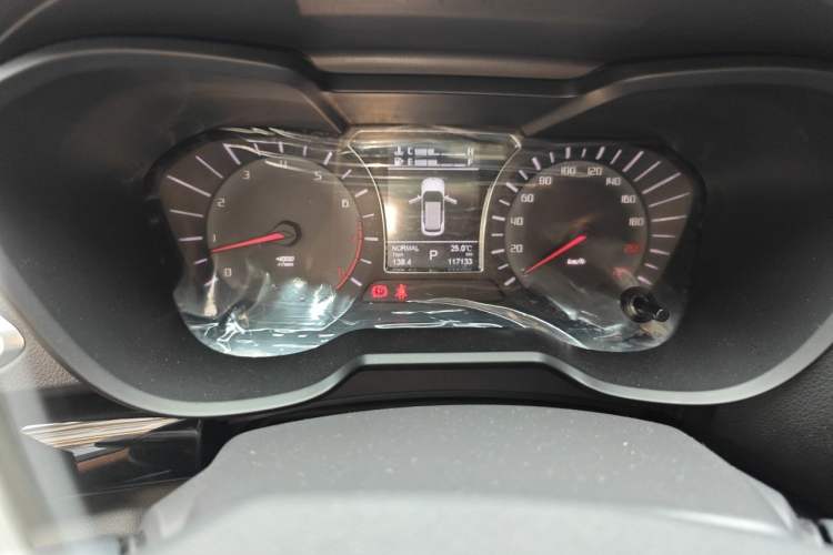 Used GAC Trumpchi GS4 2017 235T Automatic Two-Wheel Drive Luxury Smart Connectivity Version Odometer Close Up