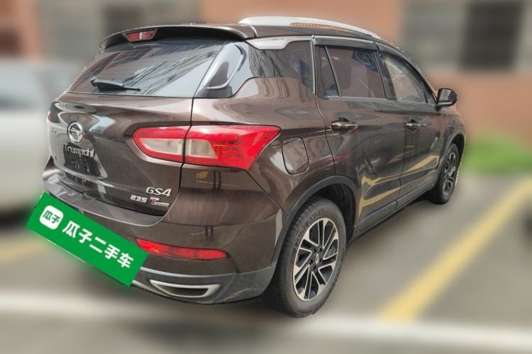Used GAC Trumpchi GS4 2017 235T Automatic Two-Wheel Drive Elite Edition Rear Right 45 Deg