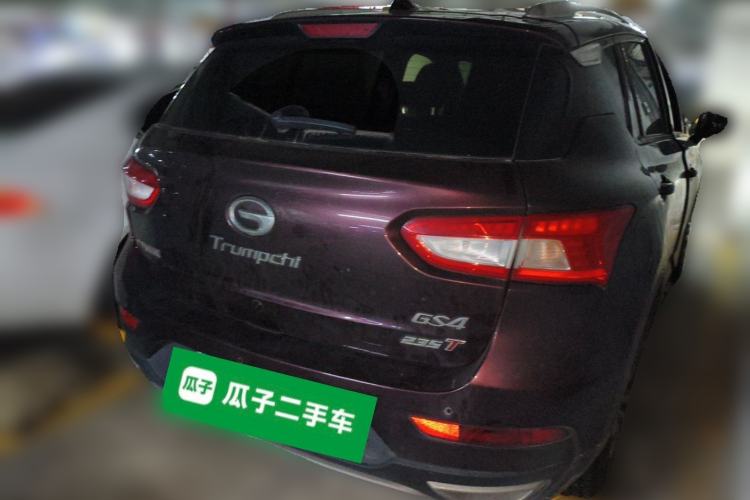 Used GAC Trumpchi GS4 2017 235T Automatic Two-Wheel Drive Luxury Smart Connectivity Version Rear Right 45 Deg