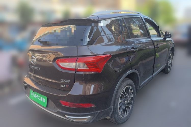 Used GAC Trumpchi GS4 2017 200T Manual Two-Wheel Drive Elite Edition Rear Right 45 Deg