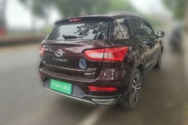 Used GAC Trumpchi GS4 2017 235T Automatic Two-Wheel Drive Luxury Smart Connectivity Version Rear Right 45 Deg