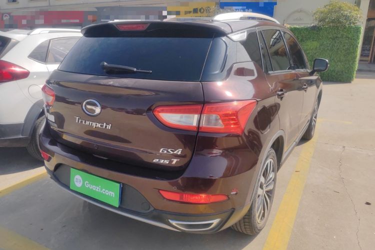 Used GAC Trumpchi GS4 2017 235T Manual Two-Wheel Drive Luxury Edition Rear Right 45 Deg