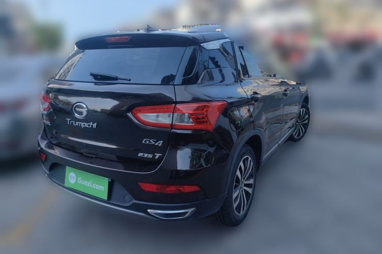 Used GAC Trumpchi GS4 2017 235T Automatic Two-Wheel Drive Luxury Smart Connectivity Version Rear Right 45 Deg