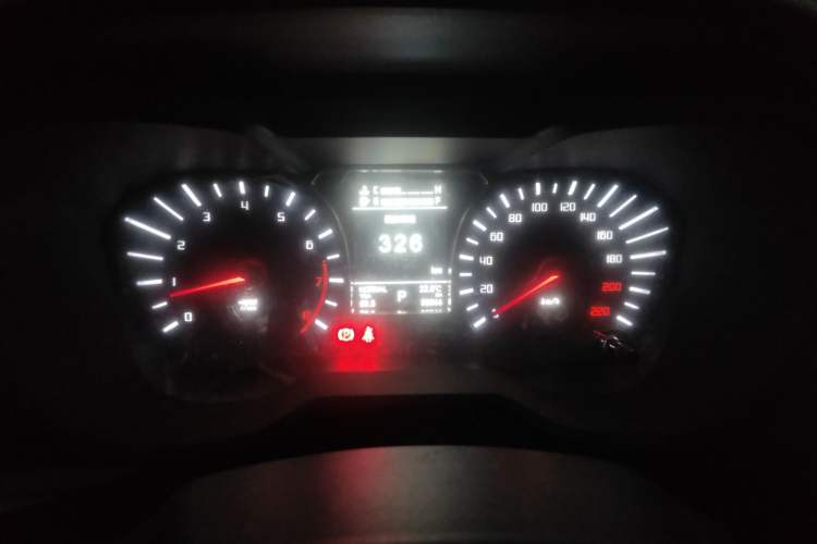 Used GAC Trumpchi GS4 2017 235T Automatic Two-Wheel Drive Luxury Smart Connectivity Version Instrument Cluster