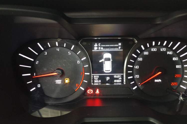 Used GAC Trumpchi GS4 2017 235T Automatic Two-Wheel Drive Luxury Smart Connectivity Version Instrument Cluster