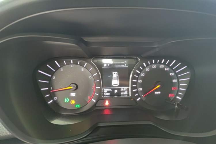 Used GAC Trumpchi GS4 2017 235T Automatic Two-Wheel Drive Luxury Smart Connectivity Version Instrument Cluster