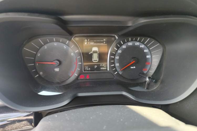 Used GAC Trumpchi GS4 2017 235T Automatic Two-Wheel Drive Luxury Smart Connectivity Version Instrument Cluster