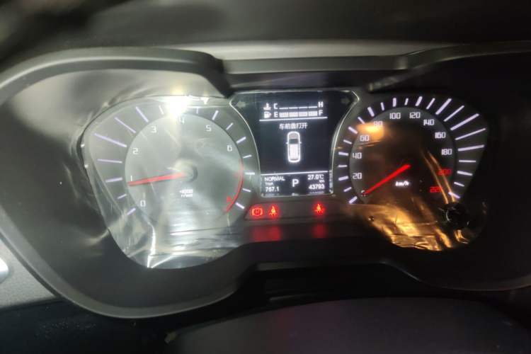 Used GAC Trumpchi GS4 2017 235T Automatic Two-Wheel Drive Luxury Smart Connectivity Version Instrument Cluster