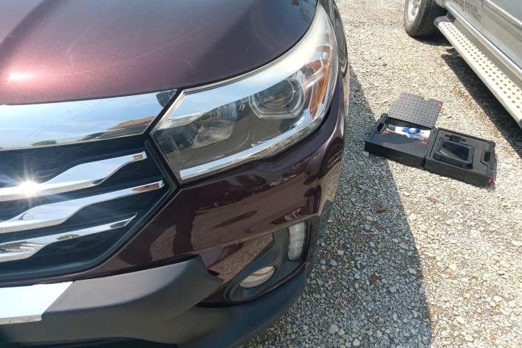 Used GAC Trumpchi GS4 2017 200T G-DCT Two-Wheel Drive Elite Edition Left Front Headlight