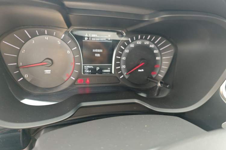 Used GAC Trumpchi GS4 2017 235T Automatic Two-Wheel Drive Elite Edition Odometer Close Up