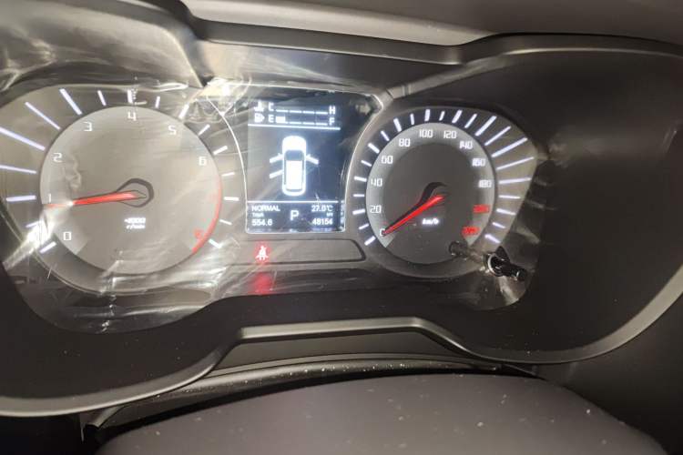 Used GAC Trumpchi GS4 2017 235T Automatic Two-Wheel Drive Luxury Smart Connectivity Version Odometer Close Up
