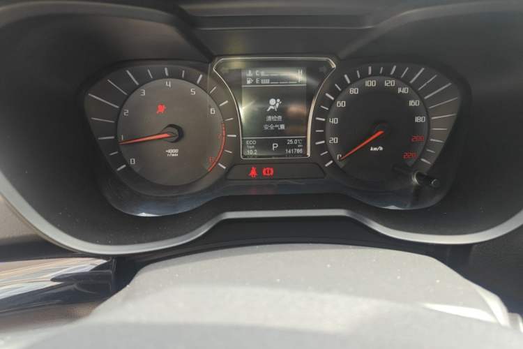 Used GAC Trumpchi GS4 2017 200T G-DCT Two-Wheel Drive Elite Edition Odometer Close Up
