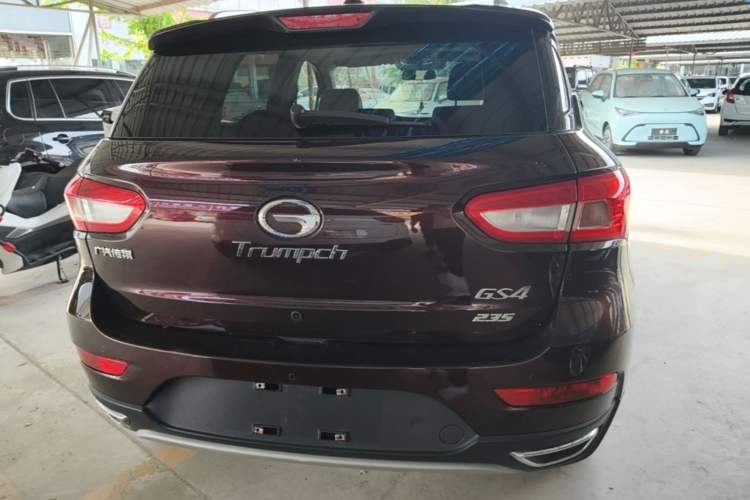 Used GAC Trumpchi GS4 2017 235T Automatic Two-Wheel Drive Luxury Smart Connectivity Version Rear