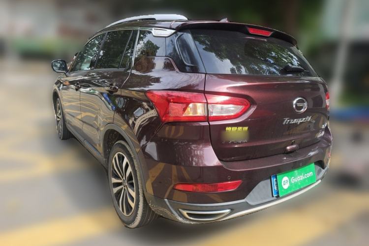 Used GAC Trumpchi GS4 2017 235T G-DCT Two-Wheel Drive Luxury Edition Rear Left 45 Deg