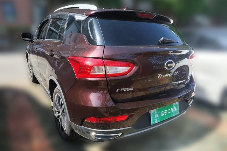 Used GAC Trumpchi GS4 2017 235T Automatic Two-Wheel Drive Luxury Smart Connectivity Version Rear Left 45 Deg
