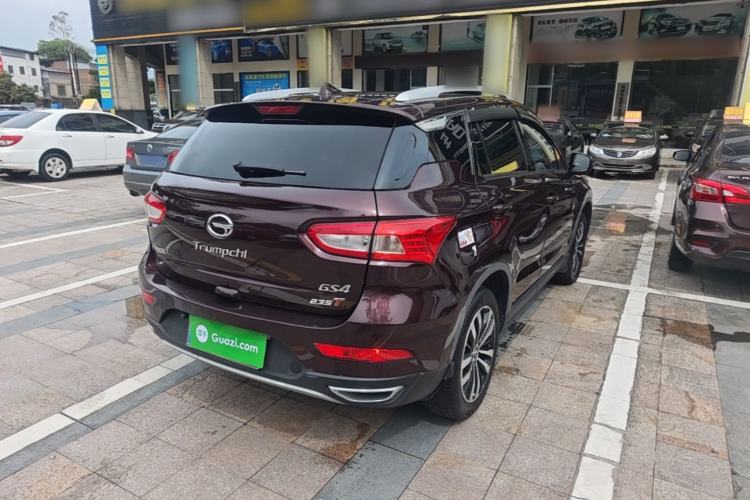 Used GAC Trumpchi GS4 2017 235T Automatic Two-Wheel Drive Luxury Smart Connectivity Version Rear Right 45 Deg