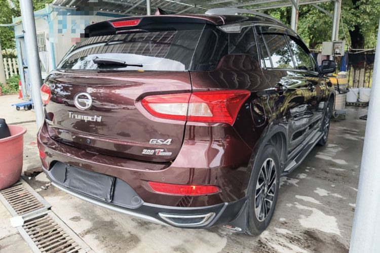Used GAC Trumpchi GS4 2017 200T G-DCT Two-Wheel Drive Elite Edition Rear Right 45 Deg