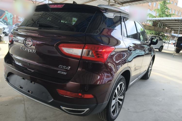 Used GAC Trumpchi GS4 2017 235T Automatic Two-Wheel Drive Luxury Smart Connectivity Version Rear Right 45 Deg