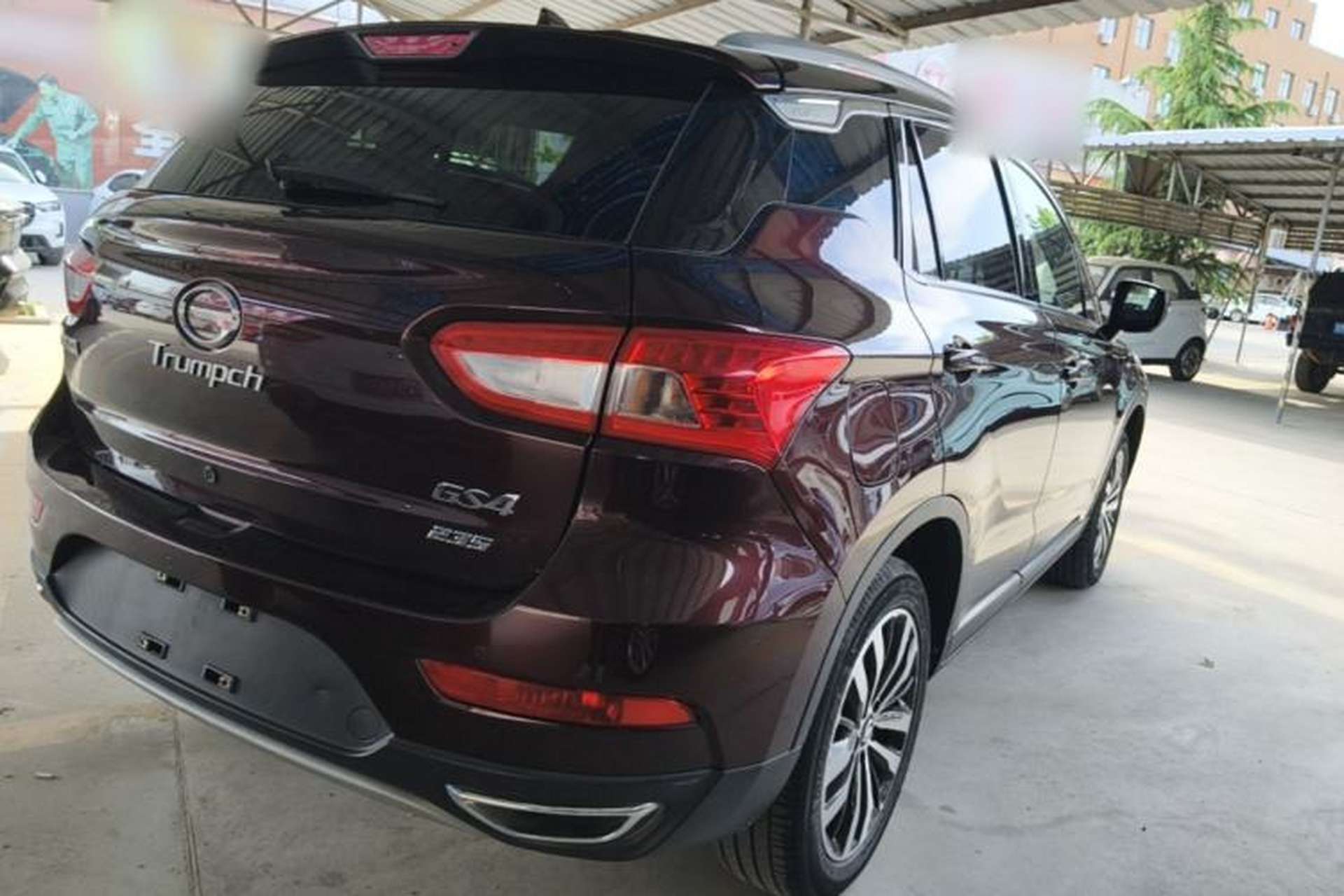 Used GAC Trumpchi GS4 2017 235T Automatic Two-Wheel Drive Luxury Smart Connectivity Version Rear Right 45 Deg