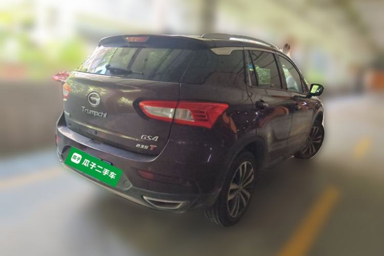 Used GAC Trumpchi GS4 2017 235T Automatic Two-Wheel Drive Luxury Smart Connectivity Version Rear Right 45 Deg