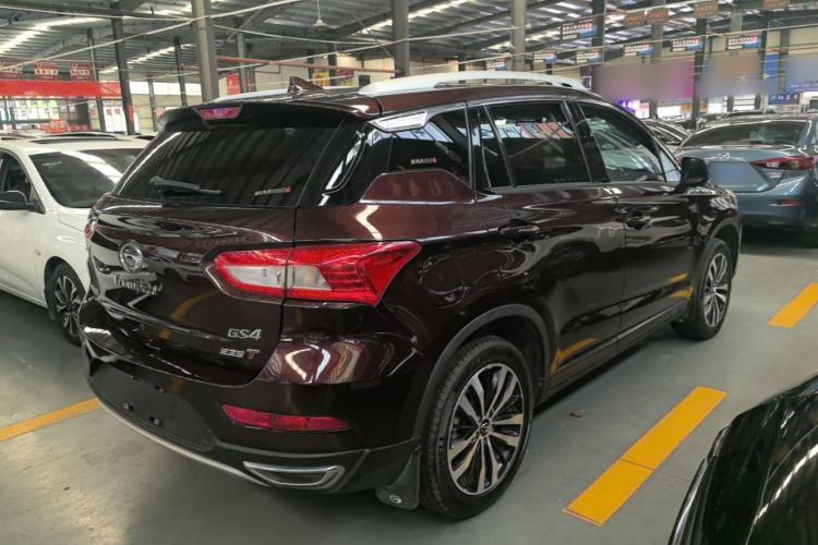 Used GAC Trumpchi GS4 2017 235T Automatic Two-Wheel Drive Luxury Smart Connectivity Version Rear Right 45 Deg