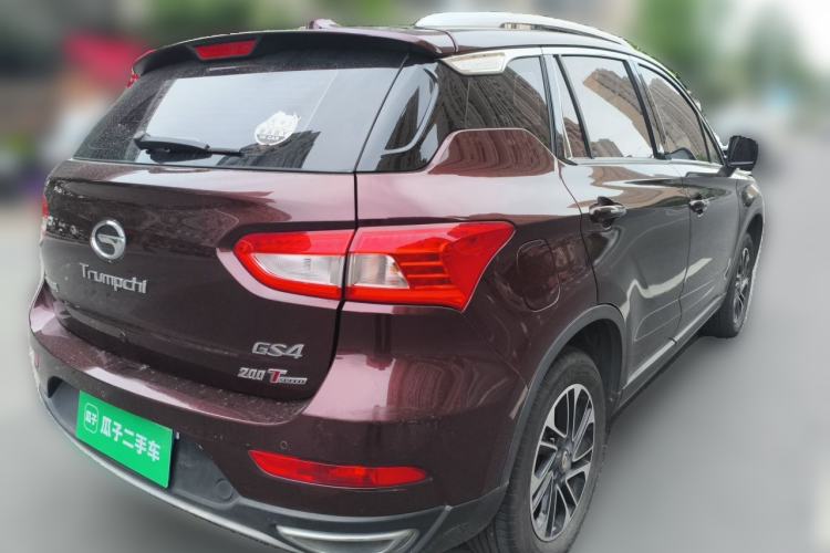 Used GAC Trumpchi GS4 2017 200T G-DCT Two-Wheel Drive Elite Edition Rear Right 45 Deg