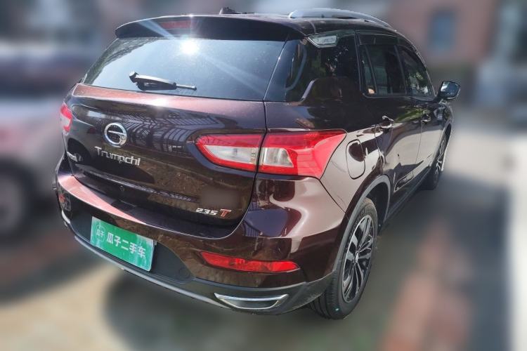 Used GAC Trumpchi GS4 2017 235T Automatic Two-Wheel Drive Luxury Smart Connectivity Version Rear Right 45 Deg